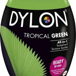 Gloednieuw 🤩 DYLON Wasmachine Textielverf Pods - Tropical Green - 350g 🎉
