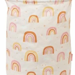 Aanbiedingen ⭐ Opbergmand / Speelgoedmand Kinderkamer: Regenbogen | A Little Lovely Company 🤩