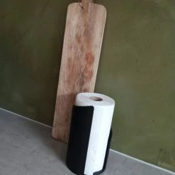 Groothandel 🧨 Merkloos Luxe Zwarte Staande Keukenrolhouder -Keukenaccessoires - Keukenpapier - 3D Geprint 🎉 -Dyson-winkel 550x732