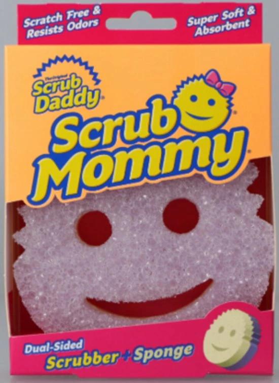 Flash-uitverkoop 😀 Scrub Daddy - Scrub Mommy Spons Krasvrij Dubbelzijdig Paars ⭐ 5 Flash-uitverkoop 😀 Scrub Daddy - Scrub Mommy Spons Krasvrij Dubbelzijdig Paars ⭐ - Afbeelding 5