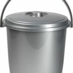 Beste recensies van 🎉 Forte Plastics 1x Afsluitbare Emmers Met Deksel 15 Liter Zilver - Afval Scheiden - Afvalemmer/vuilnisemmer - Schoonmaken/reinigen - Wasemmer 🧨