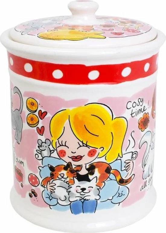 Goedkoopste π Blond Amsterdam Voorraadpot Kat - Voeropslag - Ø 16 Cm π 1 Goedkoopste π Blond Amsterdam Voorraadpot Kat - Voeropslag - Ø 16 Cm π
