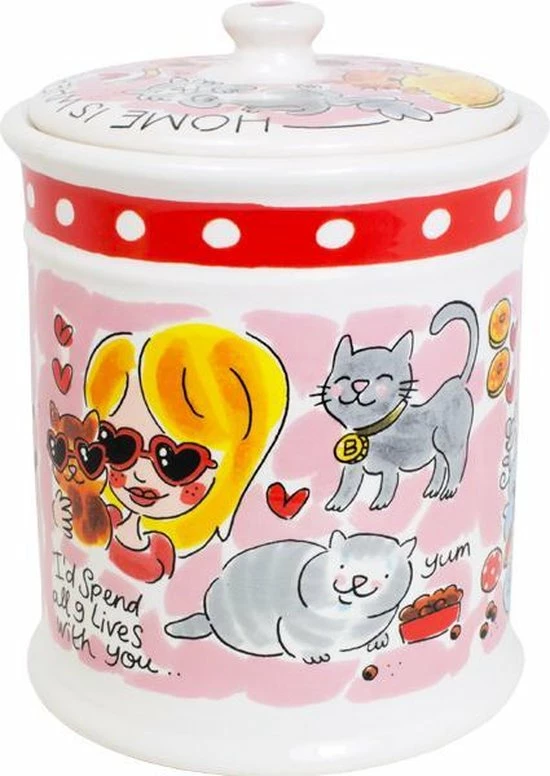 Goedkoopste π Blond Amsterdam Voorraadpot Kat - Voeropslag - Ø 16 Cm π 2 Goedkoopste π Blond Amsterdam Voorraadpot Kat - Voeropslag - Ø 16 Cm π - Afbeelding 2