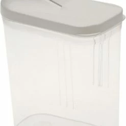 Beste recensies van 🎉 Merkloos Keeeper Strooibus 0,75L 10,5x5,5x17cm Wit/transparant 🌟