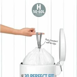 Aanbiedingen 🌟 Brabantia PerfectFit Vuilniszakken - 50/60 L - Code H - 30 Stuks 👍 -Dyson-winkel 550x807 1