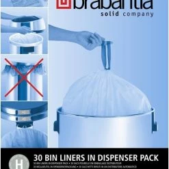 Aanbiedingen 🌟 Brabantia PerfectFit Vuilniszakken - 50/60 L - Code H - 30 Stuks 👍 -Dyson-winkel 550x811