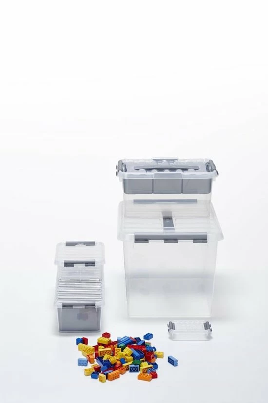 Beste Verkoop π Sunware - Q-line Opbergbox Met Inzet 6L Transparant Metaal - 30,7 X 20 X 14,3 Cm π― 5 Beste Verkoop π Sunware - Q-line Opbergbox Met Inzet 6L Transparant Metaal - 30,7 X 20 X 14,3 Cm π― - Afbeelding 5