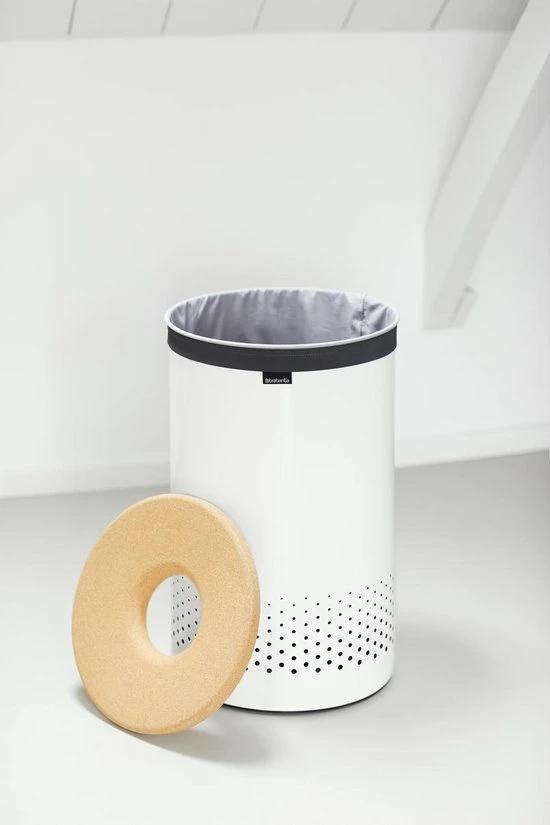 Groothandel ๐ฏ Brabantia Wasmand Met Deksel - 60 L - White / Kurken Deksel ๐ฅฐ 14 Groothandel ๐ฏ Brabantia Wasmand Met Deksel - 60 L - White / Kurken Deksel ๐ฅฐ - Afbeelding 14