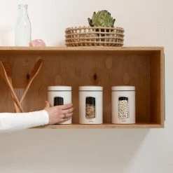 Begroting 👏 Brabantia Voorraadbussen - 1,4 L - Soft Beige - 3 Stuks 🎉 -Dyson-winkel 550x825