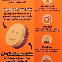 Flash-uitverkoop 😀 Scrub Daddy - Scrub Mommy Spons Krasvrij Dubbelzijdig Paars ⭐ 12 Flash-uitverkoop 😀 Scrub Daddy - Scrub Mommy Spons Krasvrij Dubbelzijdig Paars ⭐ -Dyson-winkel 550x838